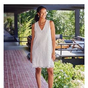 Karen Kane lace sleeveless shift dress TIMELESS